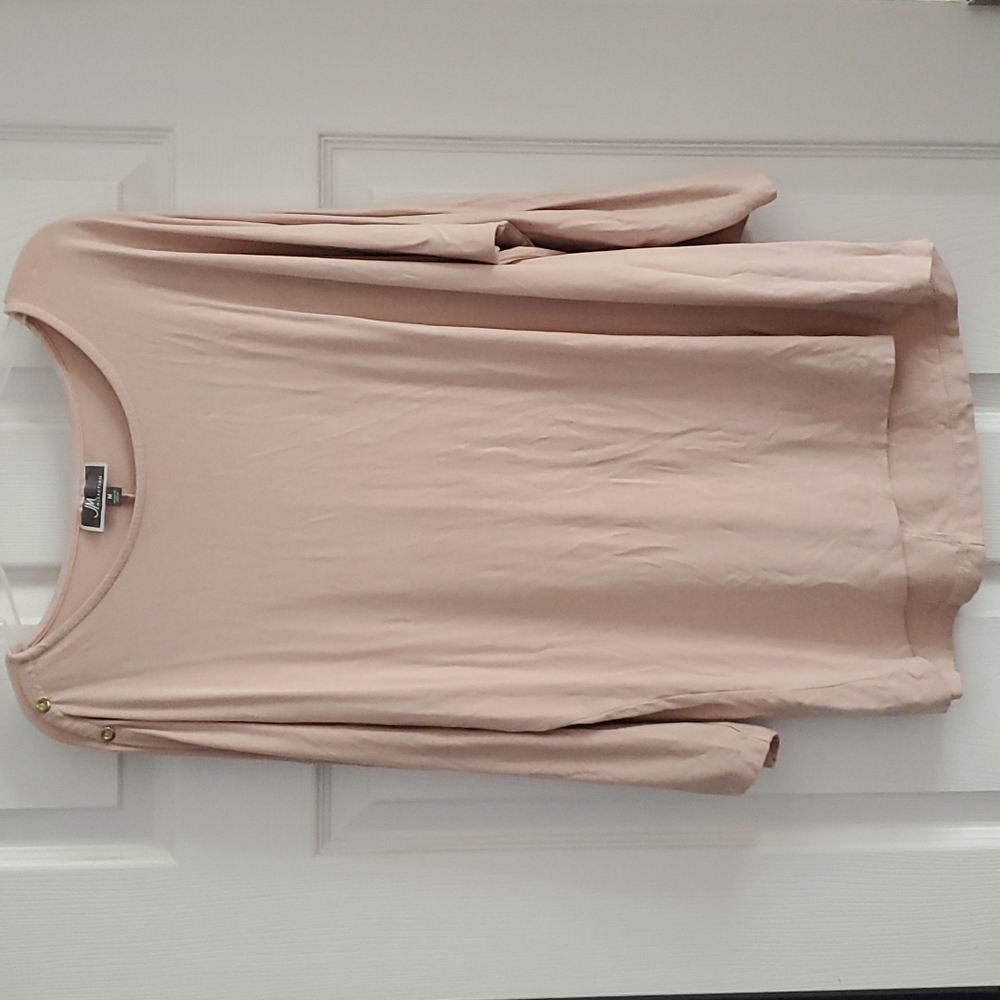 Pink 3/4 sleeve shirt